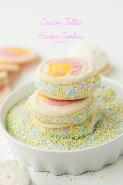 foodffs:  cream filled easter cookiesReally