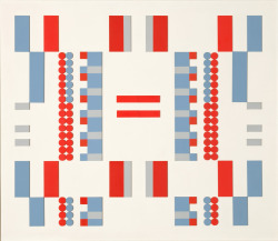 hipinuff:  Sophie Taeuber-Arp (Swiss: 1889-1943), Horizontal-Vertical Composition,1928. Oil &amp; relief on pavatex. 