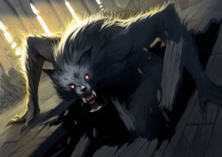 werewolf-fiction:  Werewolf by  Lawrence