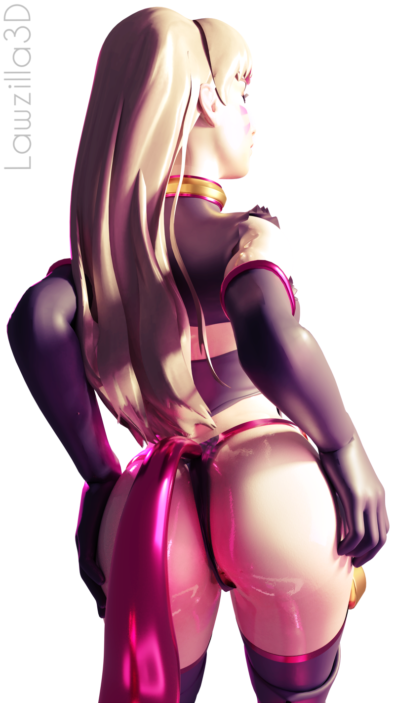 lawzilla3d:  And it’s finally done! Finished the Black cat D.va pack :3Hi-res +