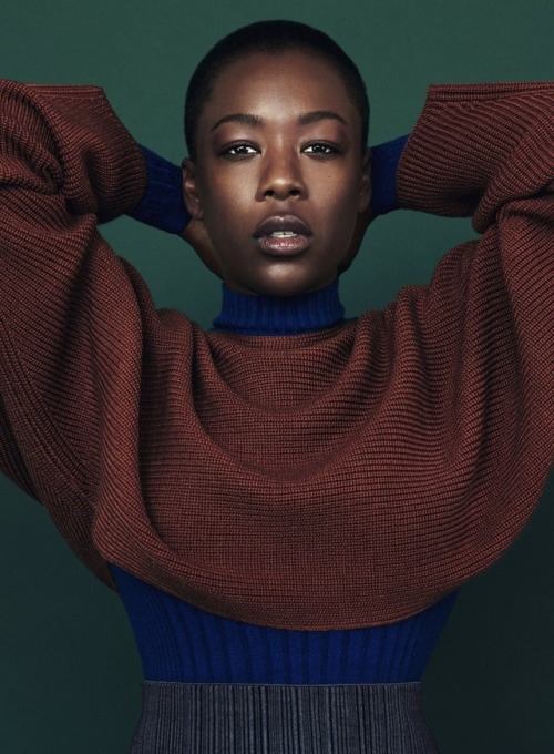 divalocity:Actress Samira Wiley for Stylist Magazine F/W 2017Photography: Andrew YeeFashion Styling: