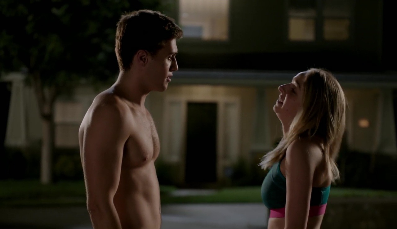 boycaps:Cameron Moulène shirtless again in “Foursome”