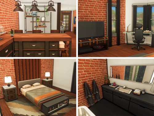  Kenmore (NO CC)Kinda a townhouse build! It’s so cute, I love how it turned out, with little