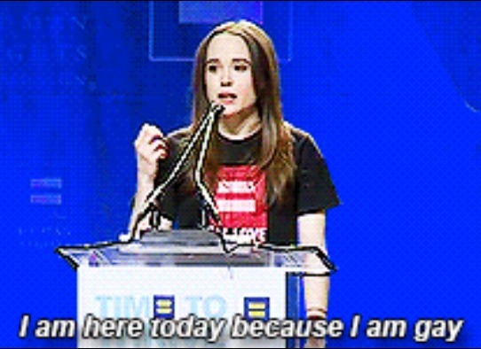 falloutboys:  Celebrities showing their support for Ellen Page after she came out