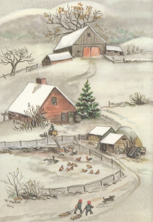 Illustration by Tasha Tudor (American, 1915-2008)