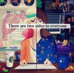 There Are Two | Via Tumblr En We Heart It. Https://Weheartit.com/Entry/77068544/Via/Sahar_134