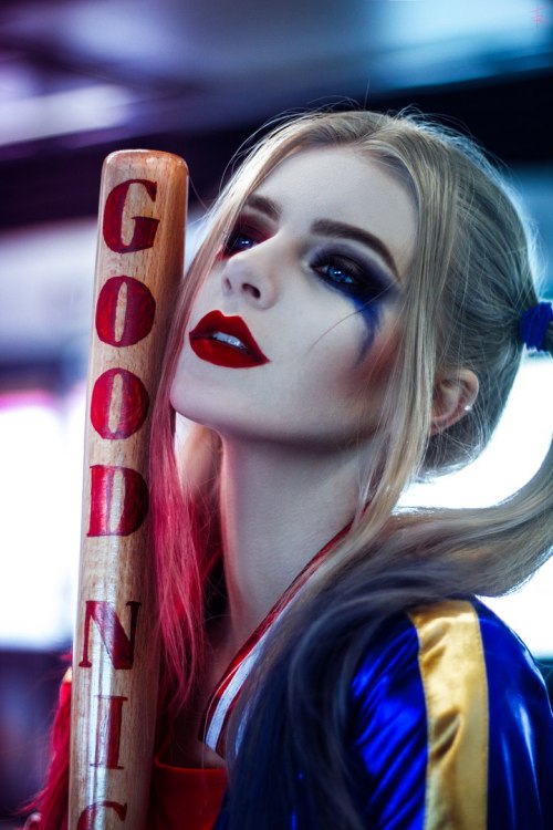 nude-superheroines:  vebston-rose:    ❤️‍ Harley Quinn ❤️‍ fandom: Suicide Squad (2016) cosplay by: Katya Kosova photo: Tim Rise      o.O Perfect Harley cosplay