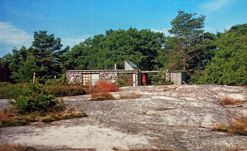 Summer atelier for Tor ArneKungen - Vänö, Kimitoön, Finland; 1970Juhani Pallasmaa (photography by th