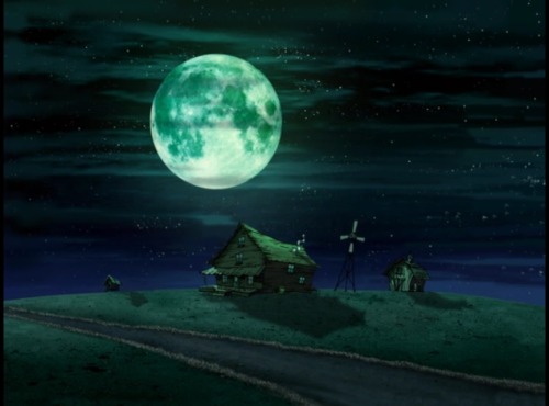 gone-with-the-sin:  I’ve been watching a lot of courage the cowardly dog lately and I’ve been really impressed by some of the art work on this show. I mean look at this shit. This some cool as scenery. 