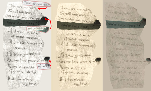 ivegotbreadinmypants: sootdust: The Witcher Fandom - trying to decipher Jaskier’s notes on&nbs