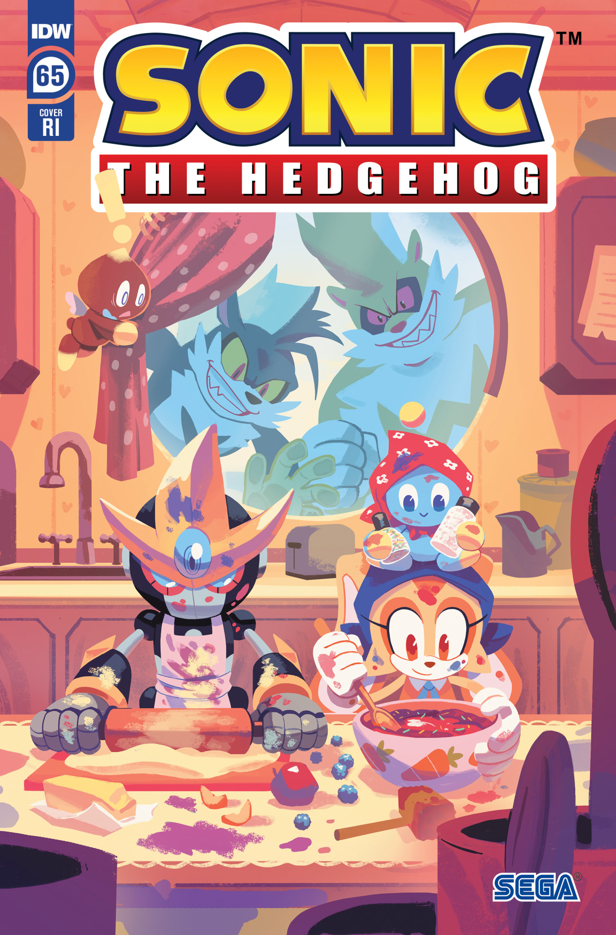 IDWSonicNews on X: Sonic the Hedgehog: Winter Jam, Cover RI 1:10