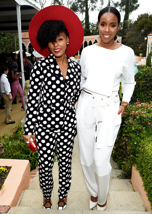 monaedroid:Janelle Monáe, Jaden Smith, B.o.B.,Sevyn Streeter, Willow Smith, Kelly Rowlandattend Roc Nation and Three Six Zero Pre-GRAMMY Brunch 2015 at Private Residence on February 7, 2015 in Beverly Hills, CaliforniaPhotos by Larry Busacca/Getty Images