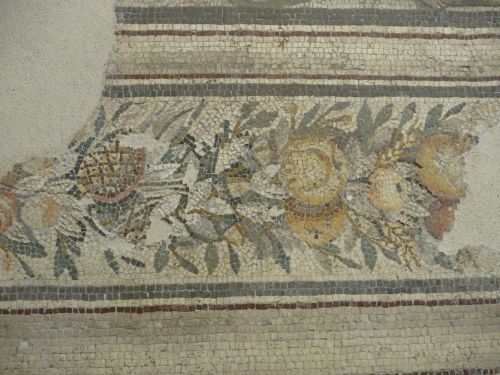 Palazzo Massimo Triclinium pavement mosaic from a Roman villa in Priverno. Late 2nd / early 1st cent