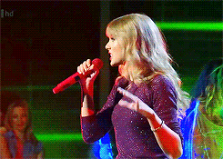 tayalswift-blog:Taylor Swift performing We Are Never Ever Getting Back Together on the X Factor