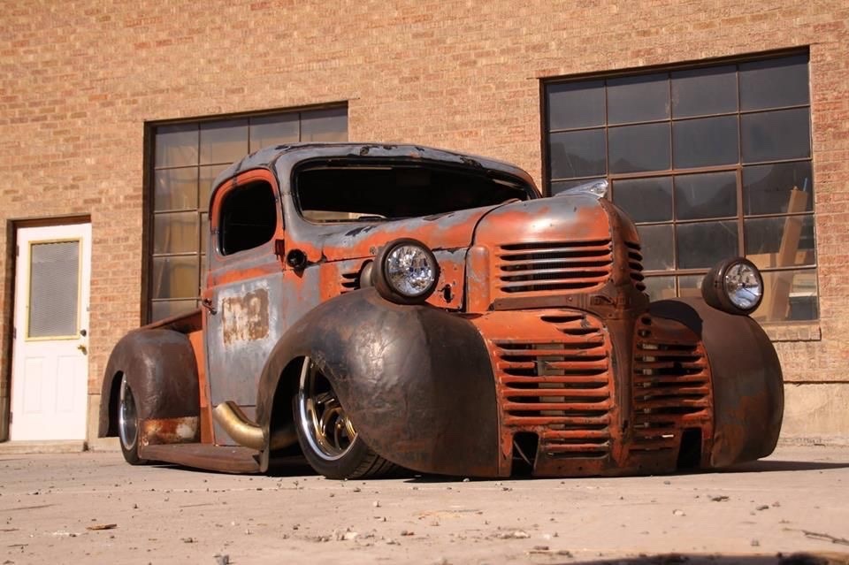 Rat rod trucks and nude girls