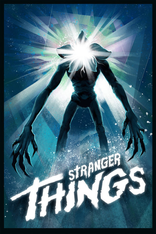 krainock:grainock:I made a Stranger Things / The Thing mashup poster when season 1 came out but I’m 