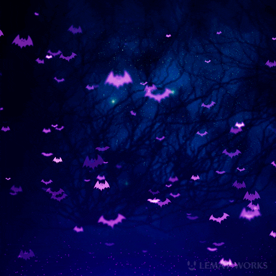lematworks:Produced by LEMAT WORKS✨Twinkle Bats Purple Orange Red / Halloween 1 2 3  / Twinkle Night