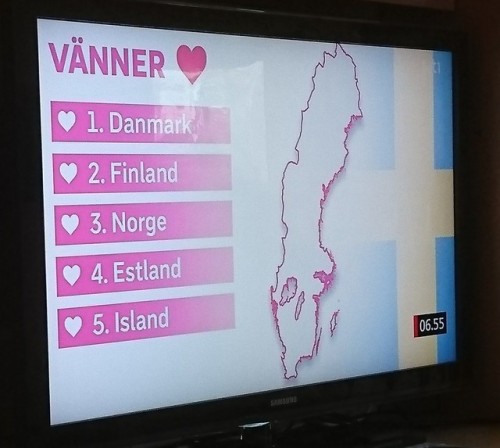 askikealover:You know that it’s Eurovision week when the morning news has lists of our ‘friends’ and