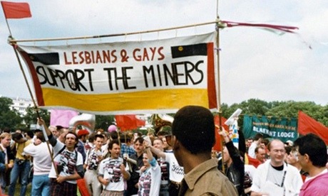 soyonscruels:real photos of ‘lesbians and gays support the miners’, their miner comrades, and photos