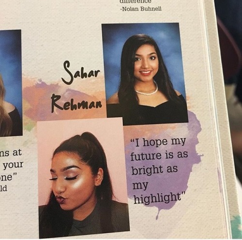 pr1nceshawn:Kids Who Knocked It Out Of The Park With Their Senior Yearbook Quotes.