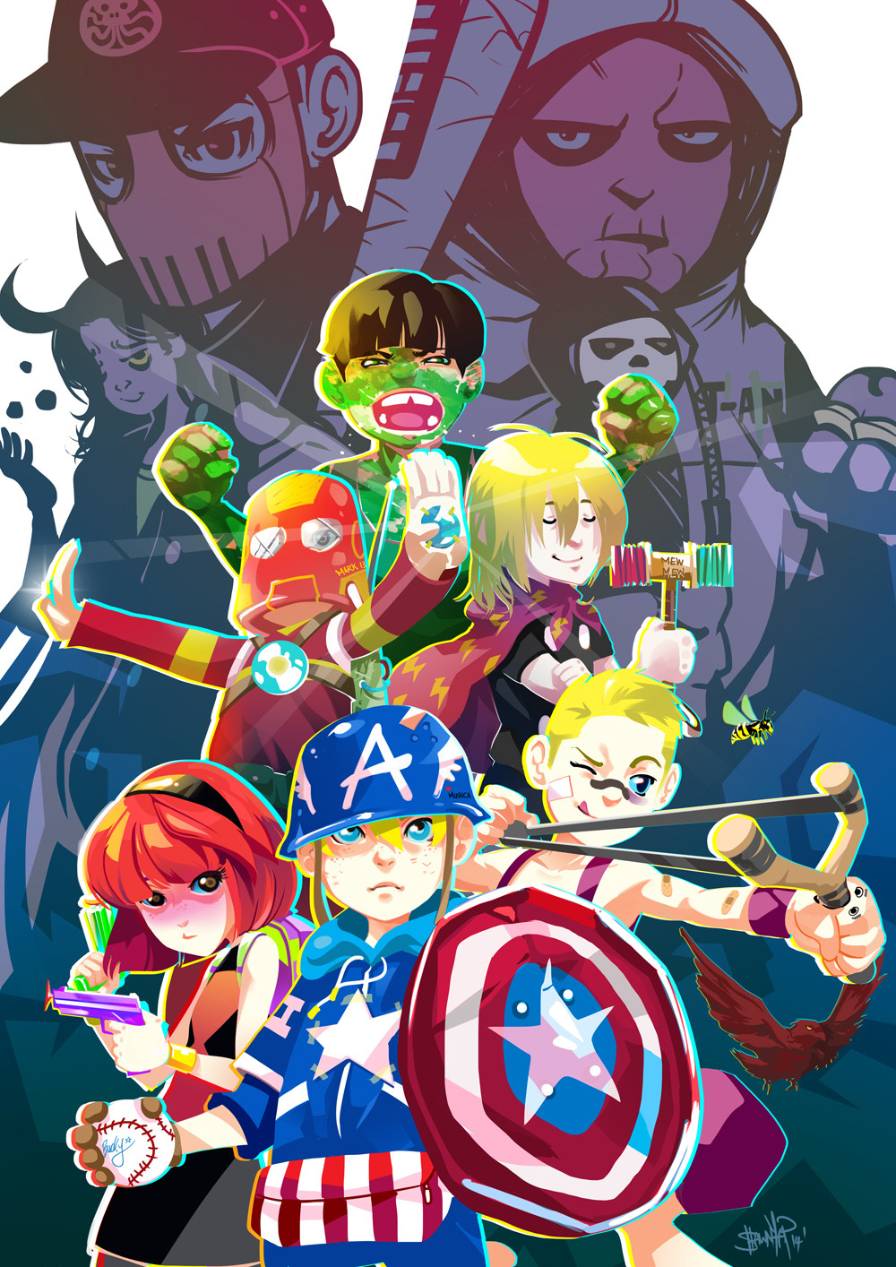 comic-view:  Aschemble! by Shawn Yap | 13wishes Follow me on my Tumblr too if