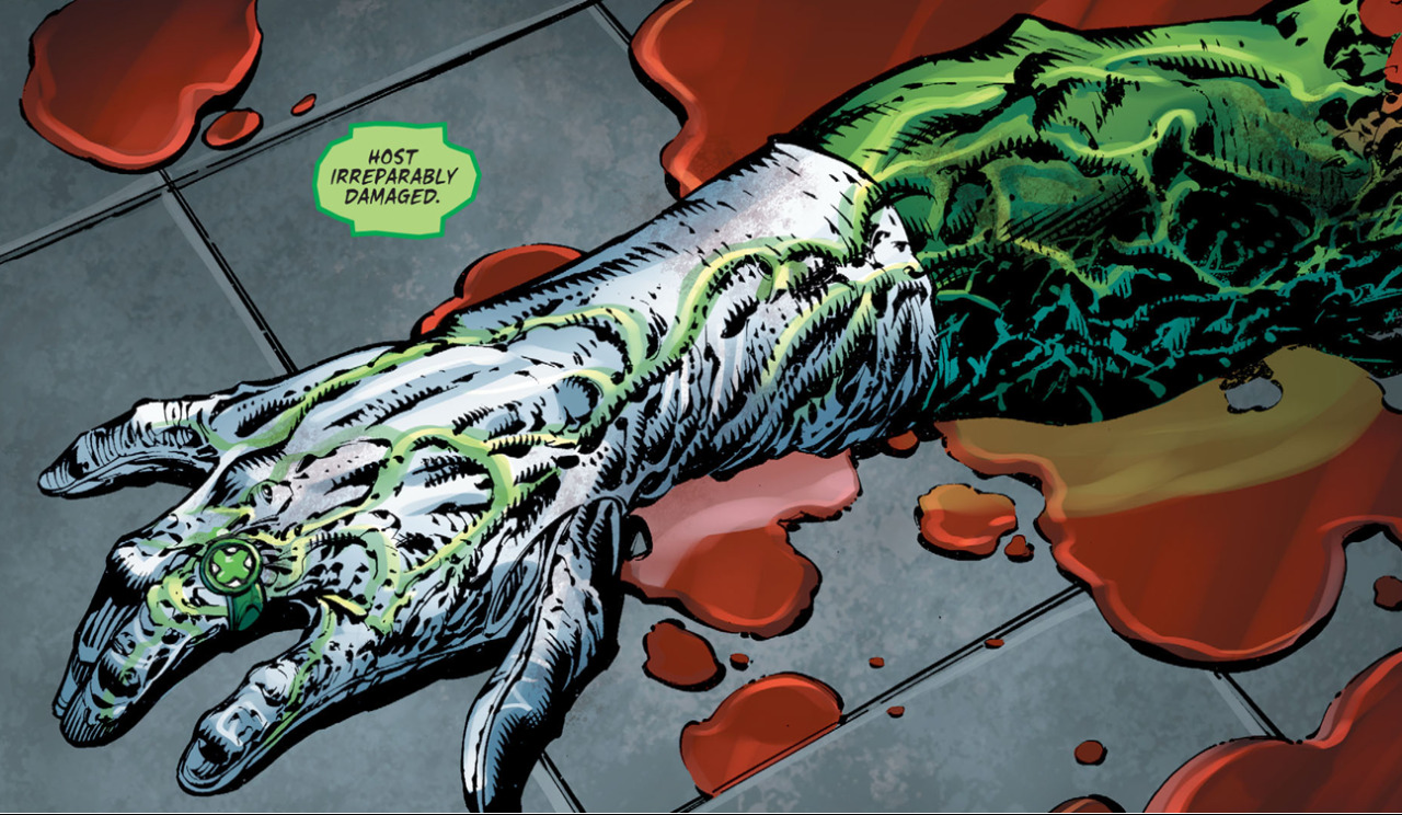 why-i-love-comics:  Death of Power Ring  Forever Evil #5 - “Hit and Run”written