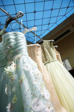 skaodi:  Pastels,pearls and embroidery flowers from Georges Hobeika Haute Couture Spring 2014 collection.