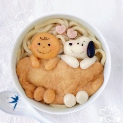 Porn photo kosmogrl:snoopy food 