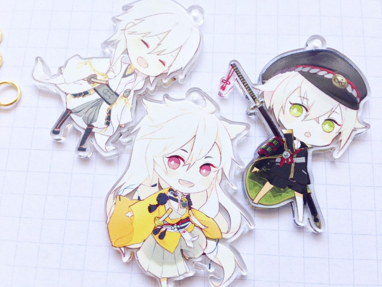 puffifish:  Got the tourabu charms! It’s a little hard to tell but the ribbon on