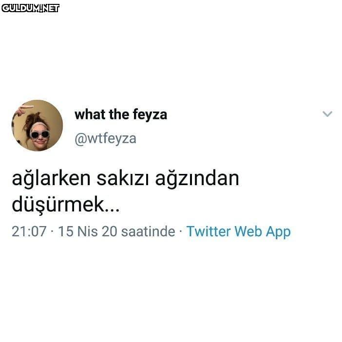 sakıza 5 saniye boş boş...