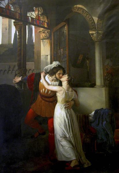 qualcooono:“E così con un bacio, io muoio.“Francesco Hayez,...