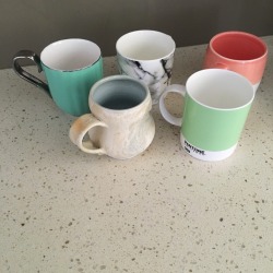 vanila:  a growing mug collection for a growing