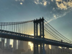 at Brooklyn Bridge