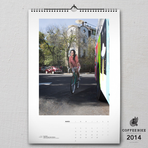 dgjcgarcia: Dirección de Arte de Calendario Coffee Bike 2014 Participación de 12 fotógrafos entre e