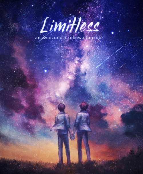 kittlekrattle: Limitless : an Iwaizumi x Oikawa fanzinePREORDERS ARE NOW OPEN!A zine of the vibrant 
