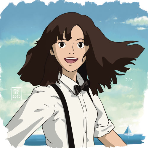 A little ‘let’s see how drawing a person in the Ghibli style would turn out’ exerc