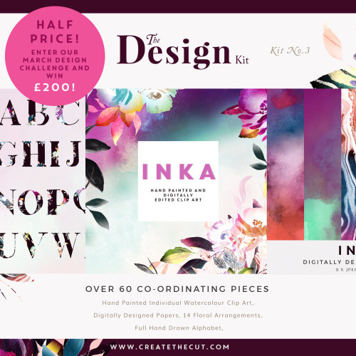 The Design Kit - Inka. Get it at Entry Price! - Enter Our March Design Challenge and Win!