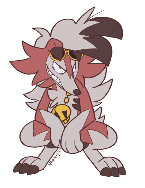 yowulf:More Pokemon! Burnet Furfrou again, as well as Kukui Mightyena and Guzma Lycanroc!