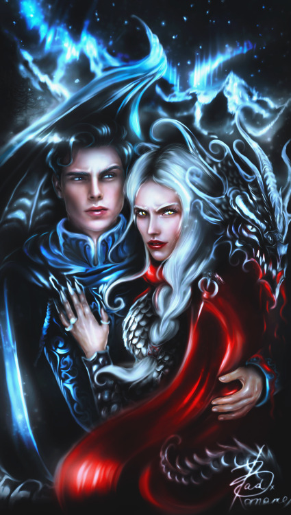 Manon and Dorian from Throne of Glass