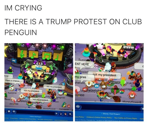 bang:  NOT MY PREZ  So this is why they closed down club penguin