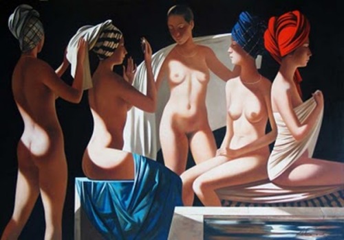 artbeautypaintings:  unknown - Alex Basanoff 