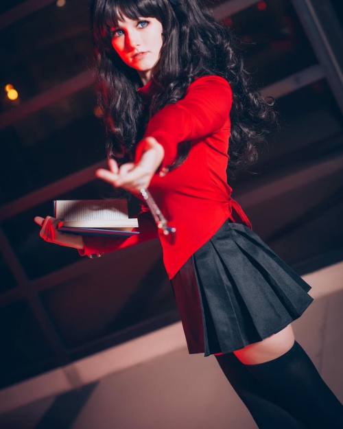 #tohsakarin #fatestaynight #anime #cosplay #japan #zettairyouiki #stockings #medias #kneehighsocks #