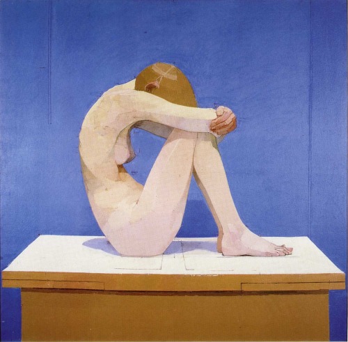 Euan Uglow (British, 1932-2000), Summer Picture, 1971-1972. Oil on canvas, 110 x 112.5 cm