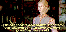 kkillercroc:Video Game Challenge[ 9/14 ] CharactersQueen Anora Theirin (Dragon Age series)