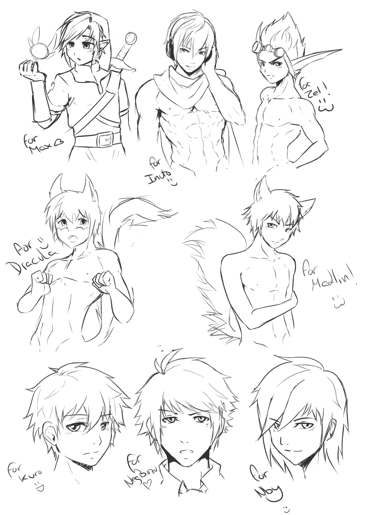 Result of the sketch giveaway on today&rsquo;s streaming º3º