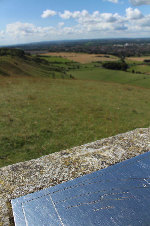 Westbury White Horse, Wiltshire, England. 23rd August 2014.