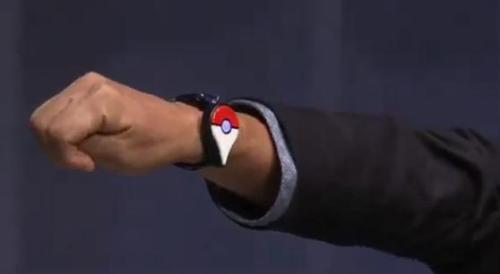 therandominmyhead:  Your very own wearable Pokemon GO Plus connects via Bluetooth with your smartphone and will flash and vibrate to alert you to nearby Pokemon even when you’re not looking at your screen!  