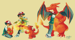 Jununy:  Charmander’s Story Is My Favourite Part Of Pokemon. Its A Big Drawing