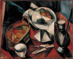 peira:Maurice de Vlaminck:  Still Life with Knife (1910)