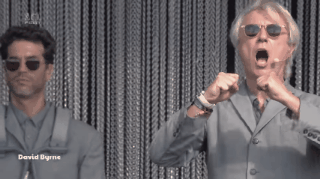 cupatty:  David Byrne - Austin City Limits Festival 2018 Hard men, Hard Lives, Hard keepin it all in